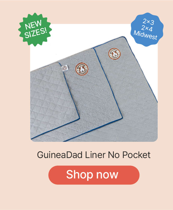 👍Put the GuineaDad Liner No Pocket to good use it's not just for